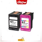 Pack Cartouches d'Encre HP 61 Noir et Tricolore Originales
