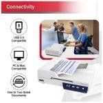 Xerox XD-COMBO Duplex Combo Flatbed Document Scanner for PC and Mac, Automatic Document Feeder (ADF)