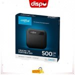 Disque Dur Externe CRUCIAL X6 SSD USB 3.2 500 GO