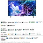 TOSHIBA 65” 4K QLED Smart TV 65M650MP