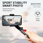 Trépied Stabilisateur Cardan L08 avec Télécommande Bluetooth - Selfie et Vidéo Stable
