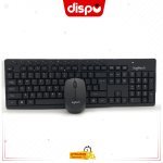 Logitech Mk290 Combo Clavier + Souris Sans fil - Noir