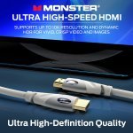Monster Câble HDMI 1,82 Mètres Résolution 4K