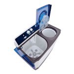 Lave-linge combiné de 10 Kg avec distributeur rotatif, 3 programmes de lavage, filtre à peluche