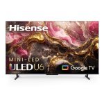 Téléviseur Hisense U6 65” 4K UHD Mini-LED QLED