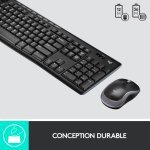 Logitech CLAVIER ET SOURIS SANS FIL LOGITECH MK270