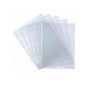 Lot de 100 Intercalaires Transparentes A4 - 80 Microns, Perforées