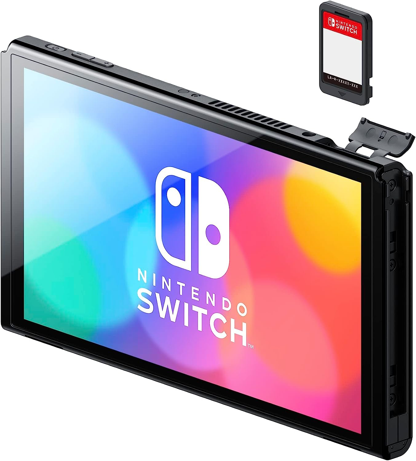 Nintendo Switch (OLED-Modell) Neon-Rouge /Neon-Blau – Image 6
