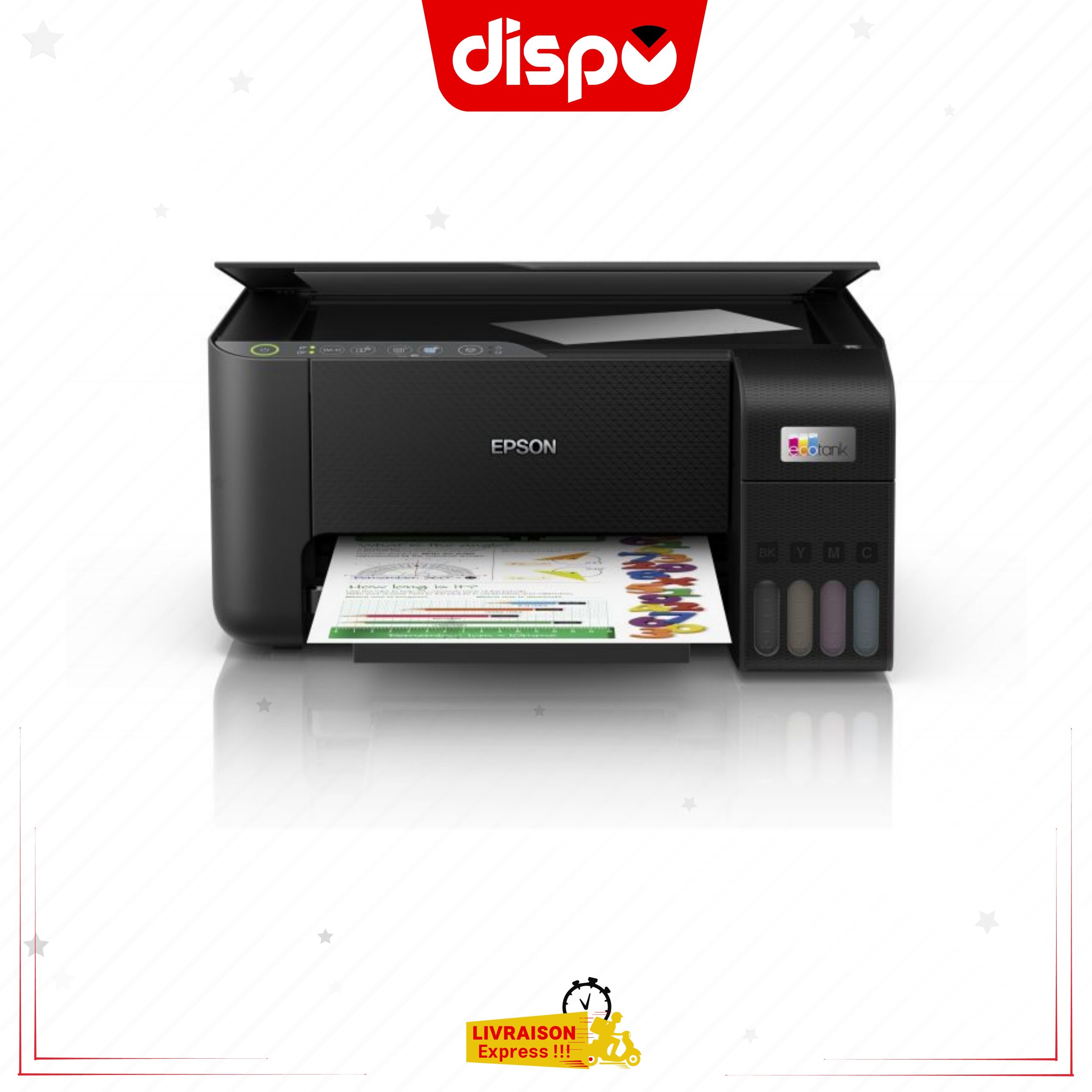 Imprimante EPSON ECOTANK L3250 Jet D'encre A4 Wifi – Image 2