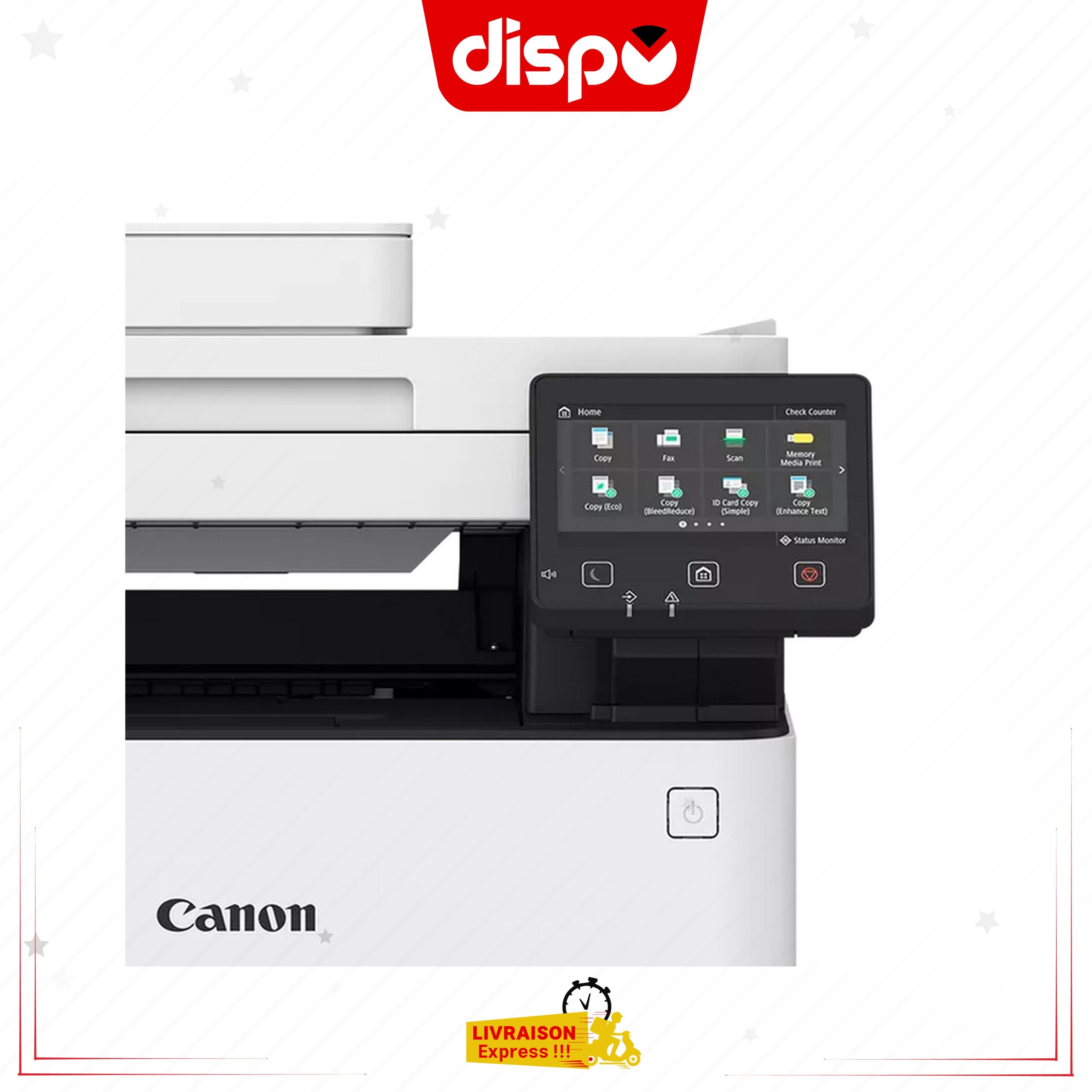 Imprimante Canon I-SENSYS MF655Cdw Laser Couleur 3-En-1 A4 (USB 2.0/Wi-Fi/Ethernet) – Image 4
