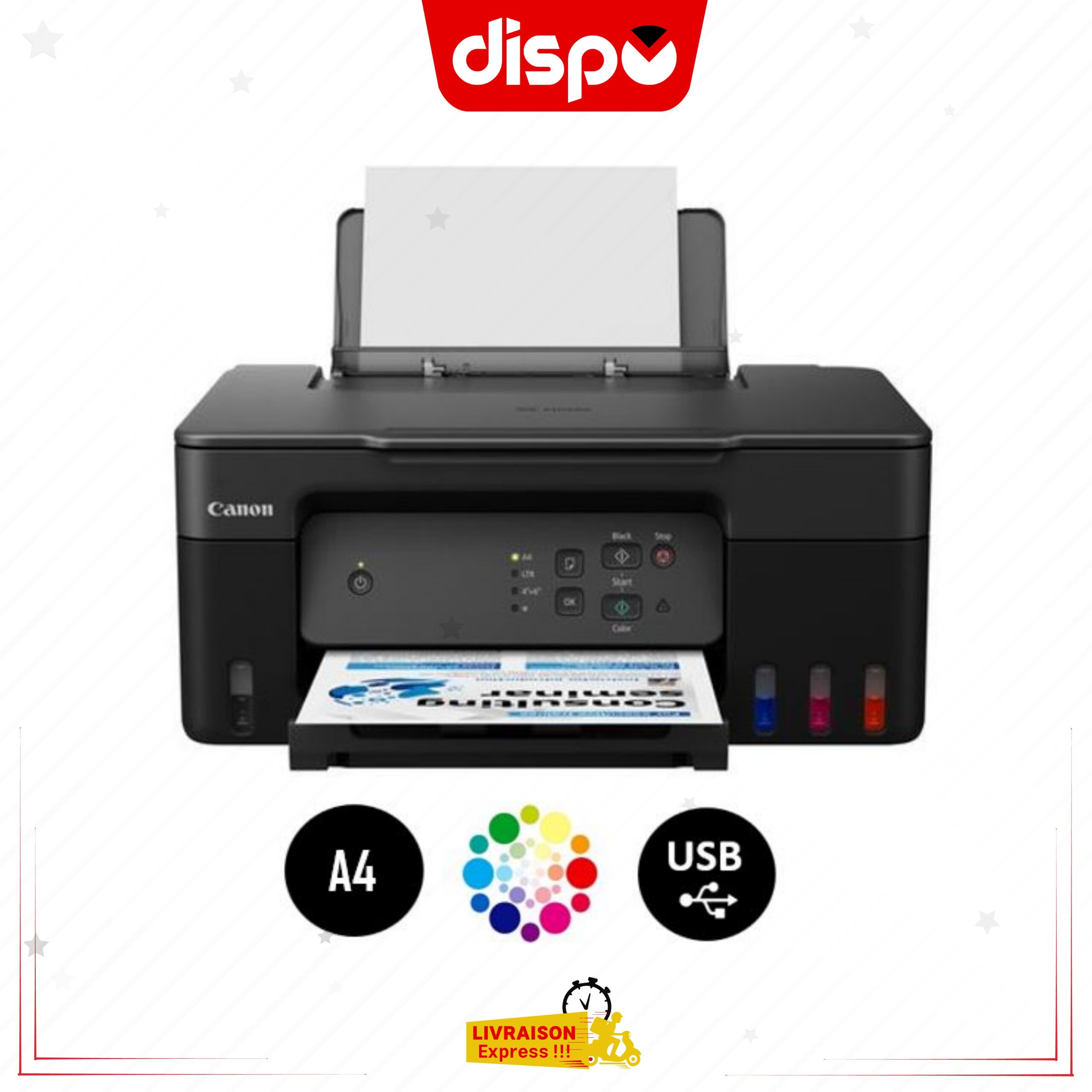 Imprimante Multifonction Canon PIXMA G2430 Couleur