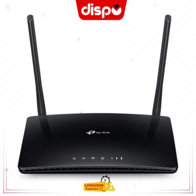 Modem Routeur TP-LINK MR200 4G LTE 150Mbps Wi-Fi AC 750Mbps, 4 ports Ethernet, carte Micro-SIM