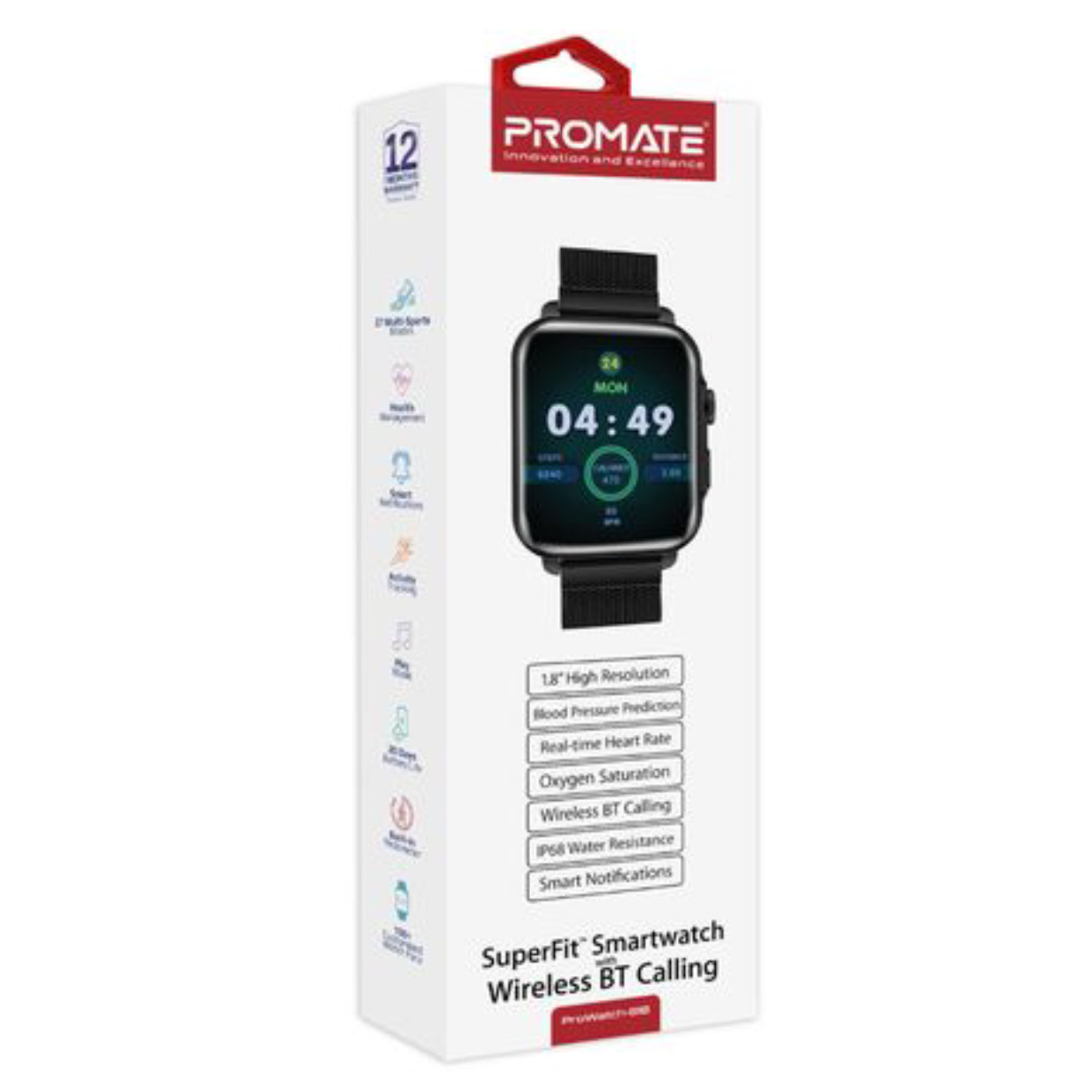 Promate MONTRE CONNECTE PRO WATCH B18 – Image 2