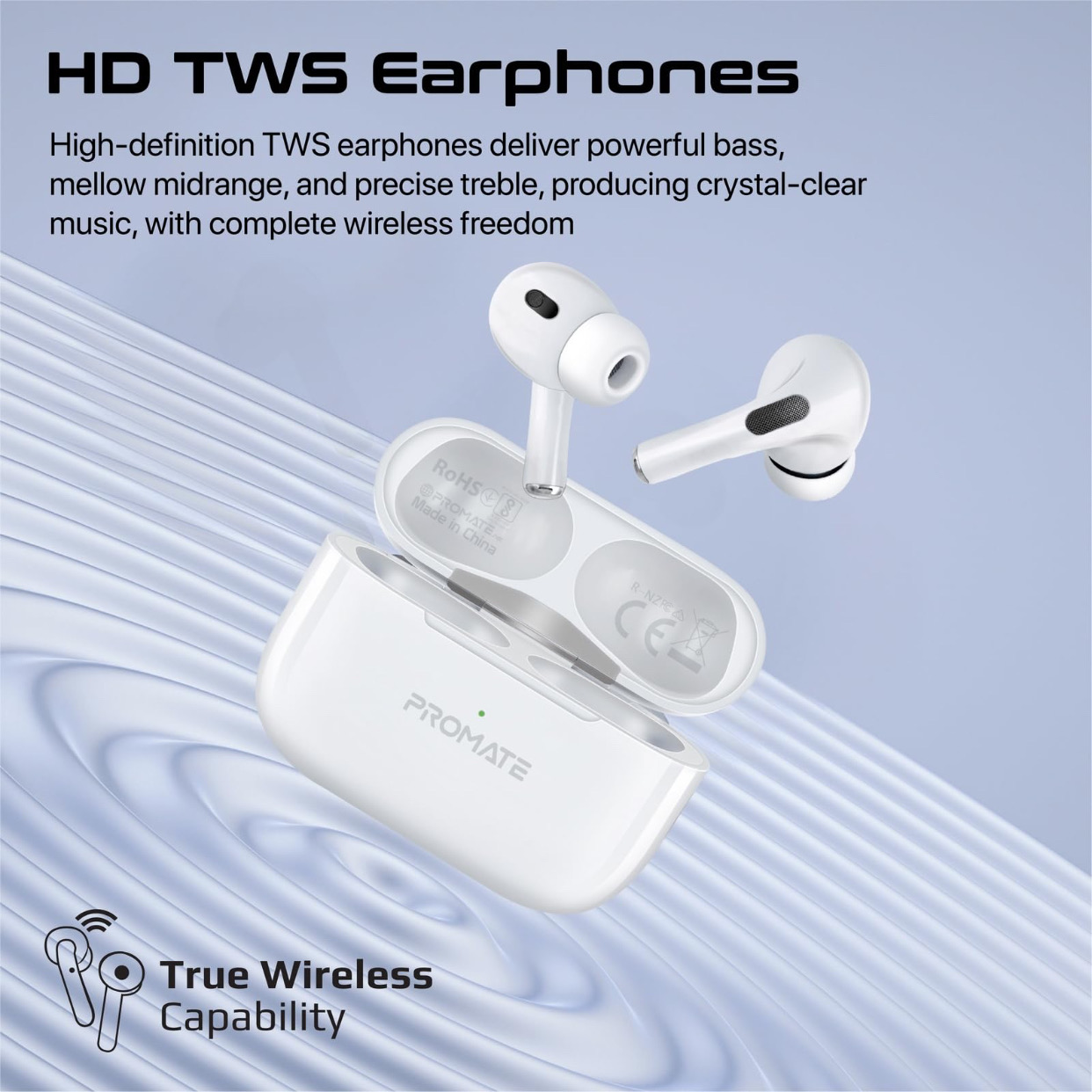 Promate HARMONI PRO ECOUTEUR Bloutouth Original – Image 2