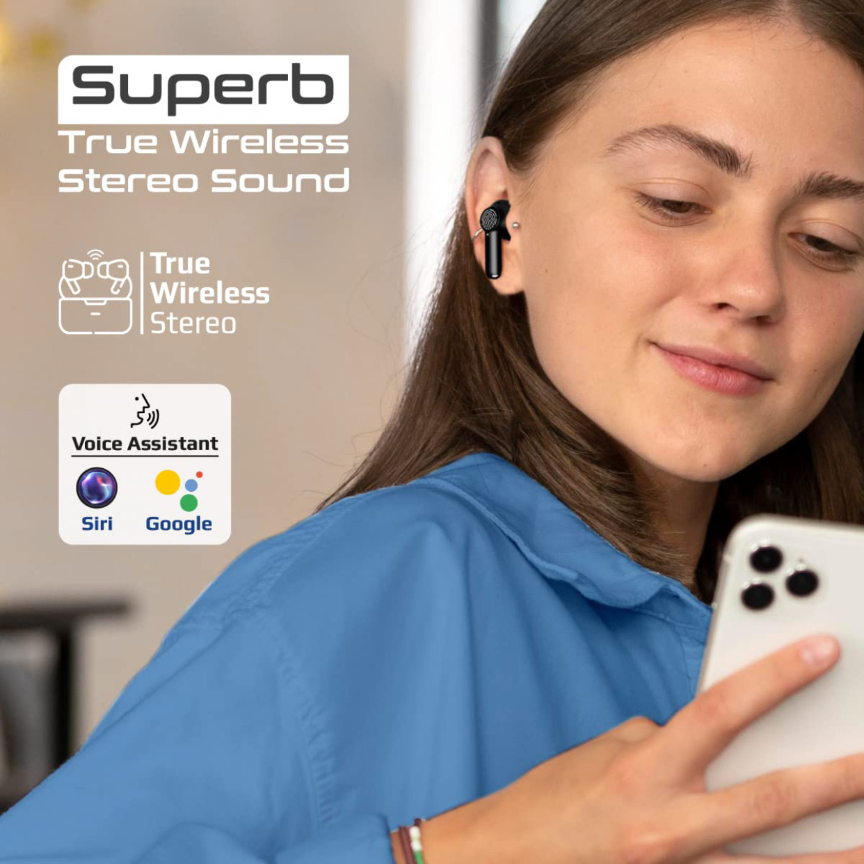 Promate PROPODS ECOUTEUR Bloutouth Original – Image 2