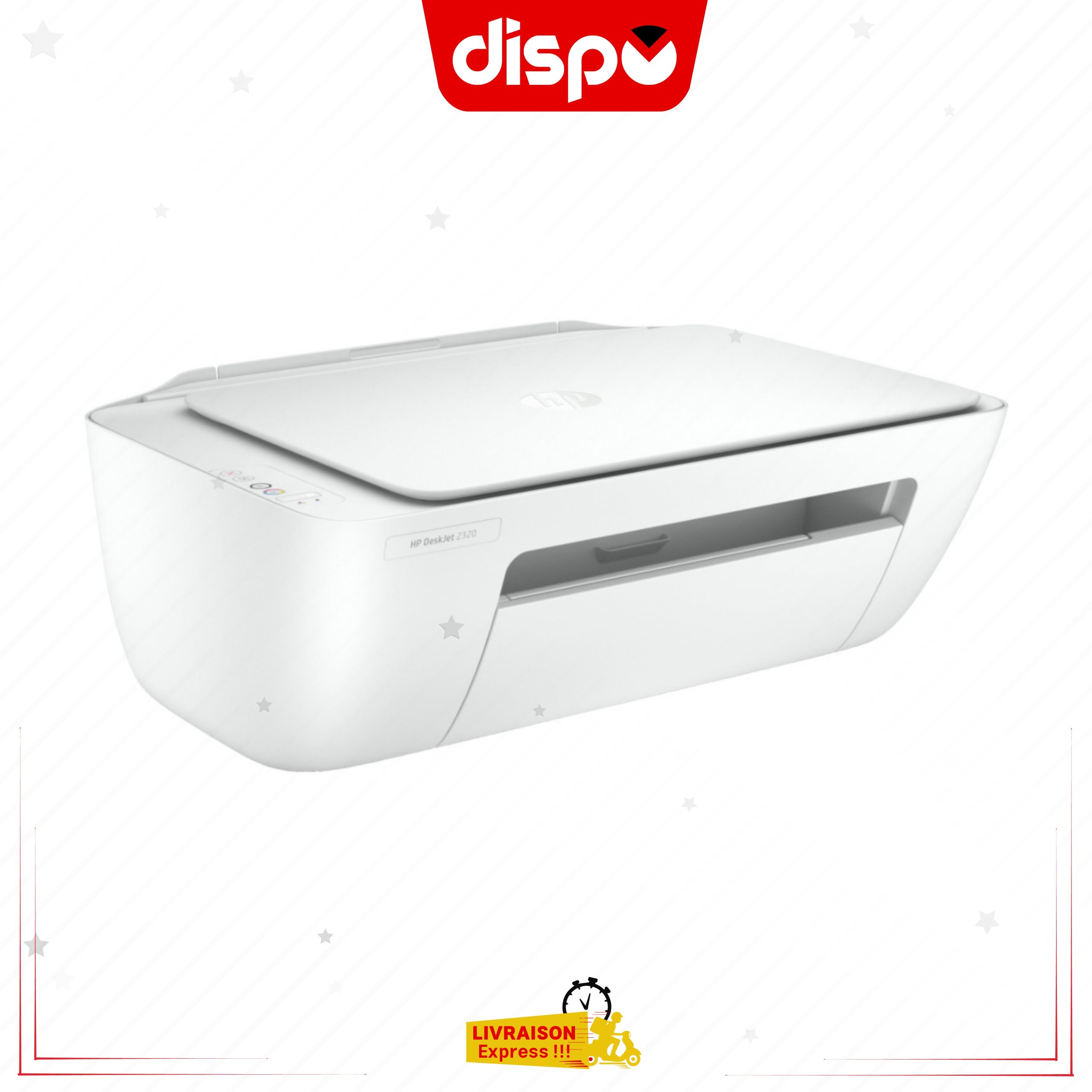 Imprimante Multifonction tout-en-un HP Deskjet 2330 Scan, copie numérisation – Image 2