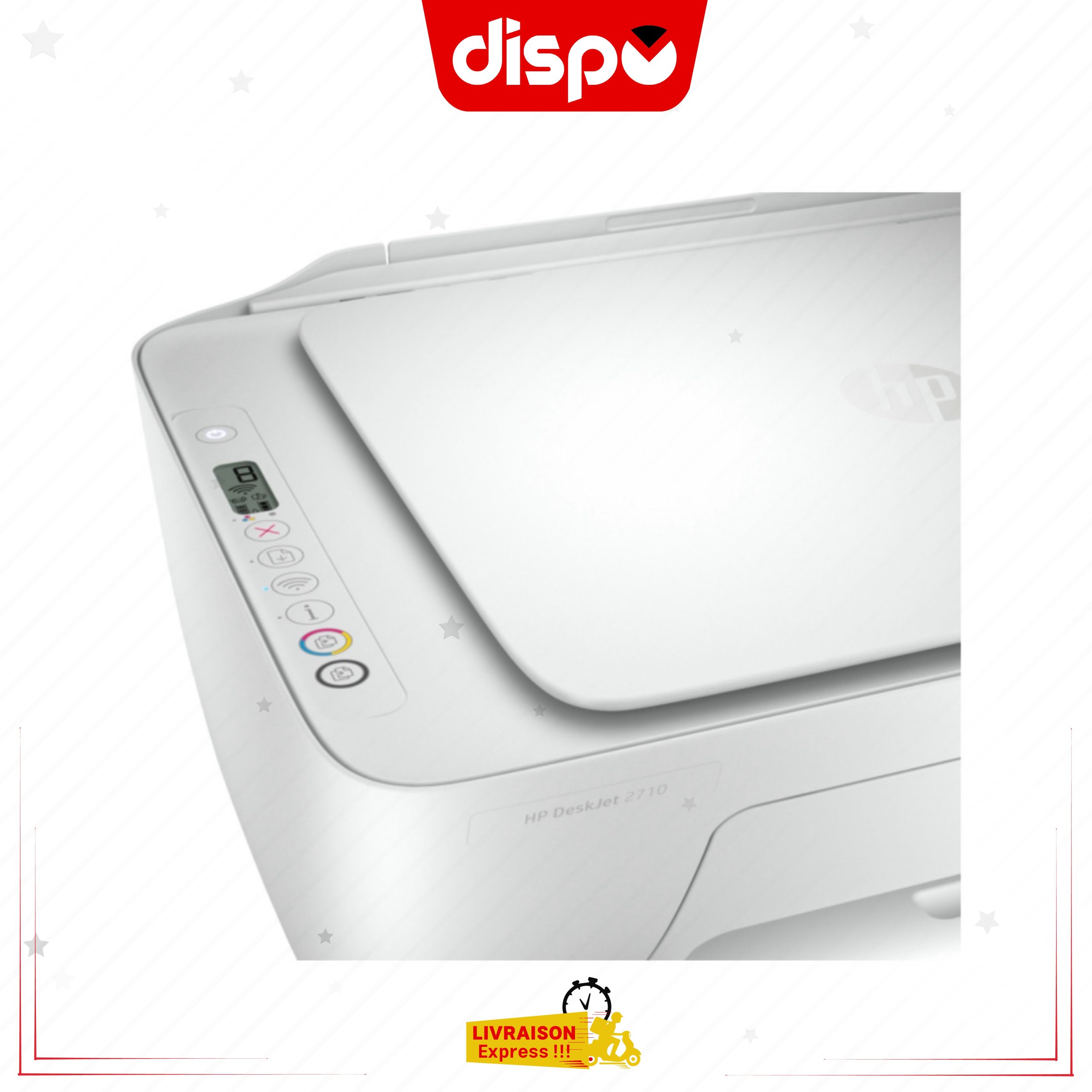 Imprimante Multifonction tout-en-un HP Deskjet 2330 Scan, copie numérisation – Image 4