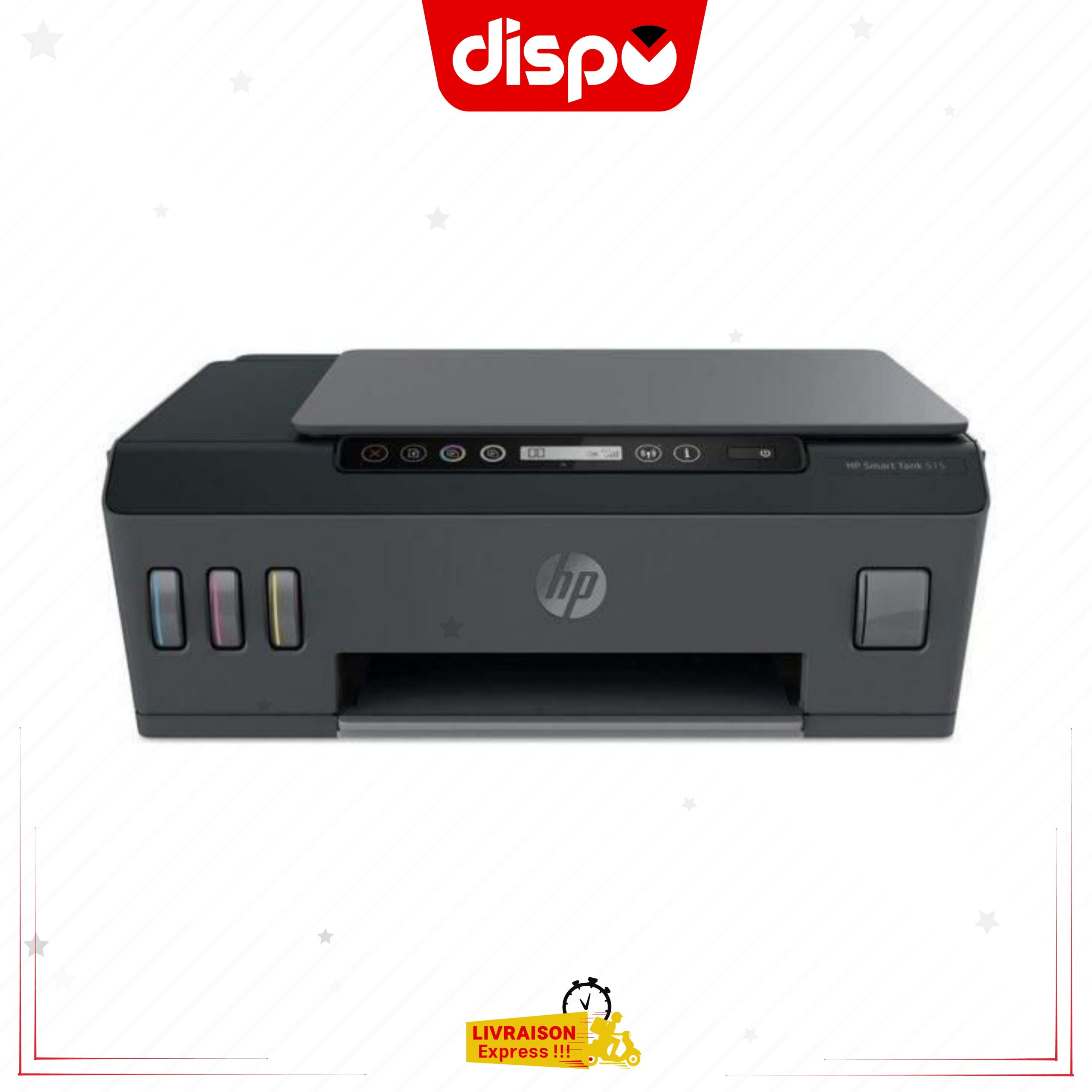 Imprimante Multifonction HP Smart Tank 515 Wi-Fi A Réservoirs Rechargeables (1TJ09A)