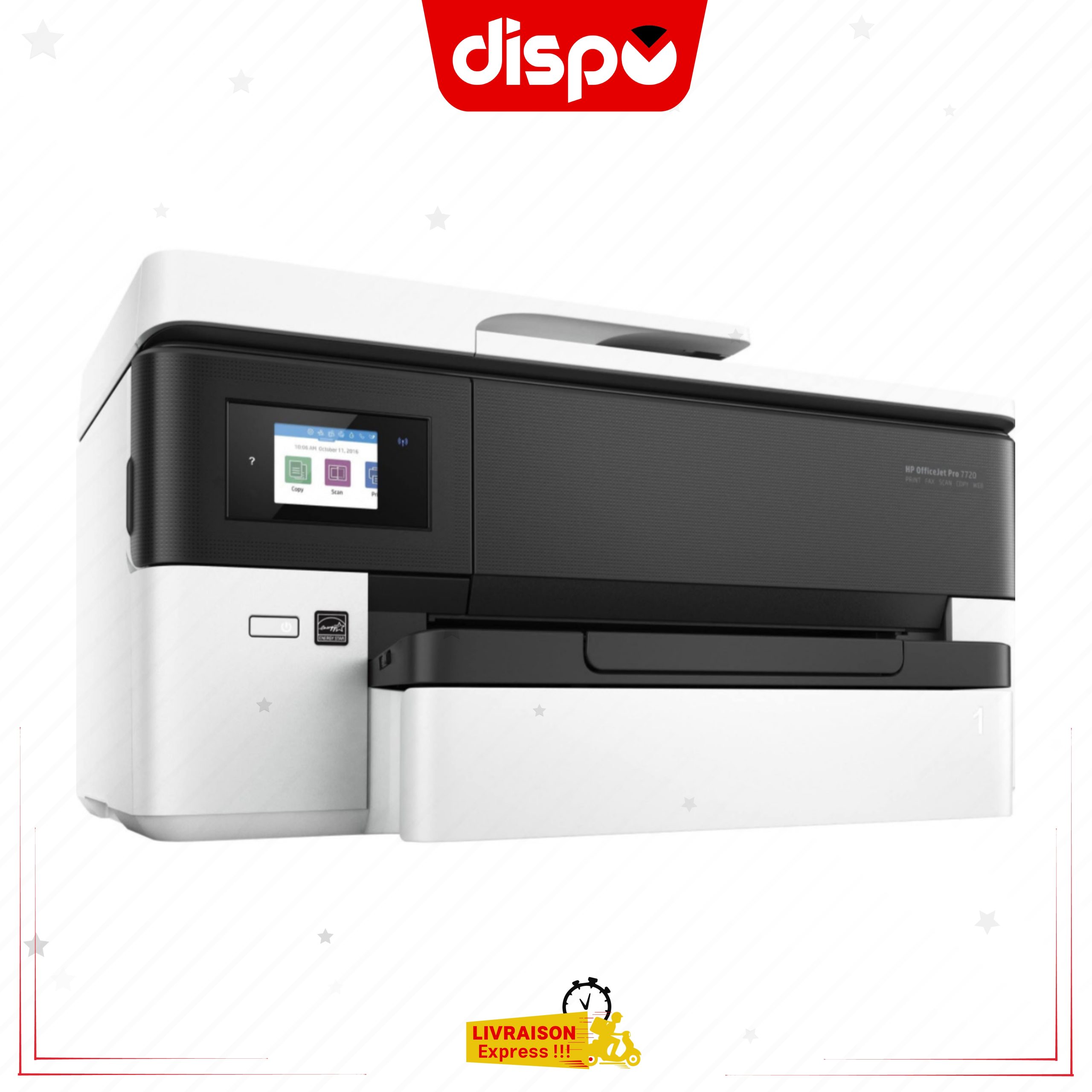 Imprimante HP Officejet Pro 7720 A3/A4 Jet D’encre Multifonction – Image 2