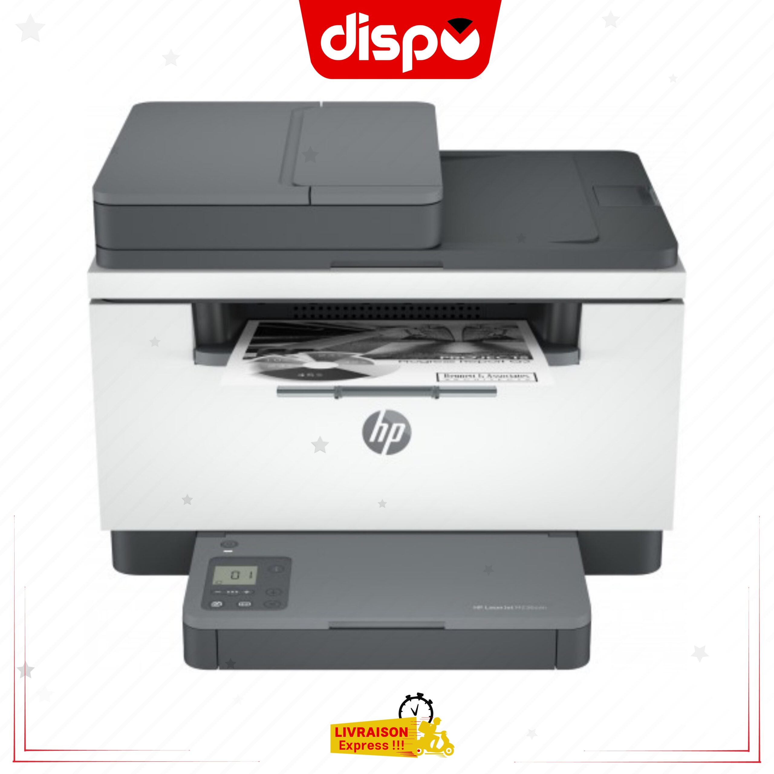 Imprimante Multifonction HP LaserJet M236sdw monochrome