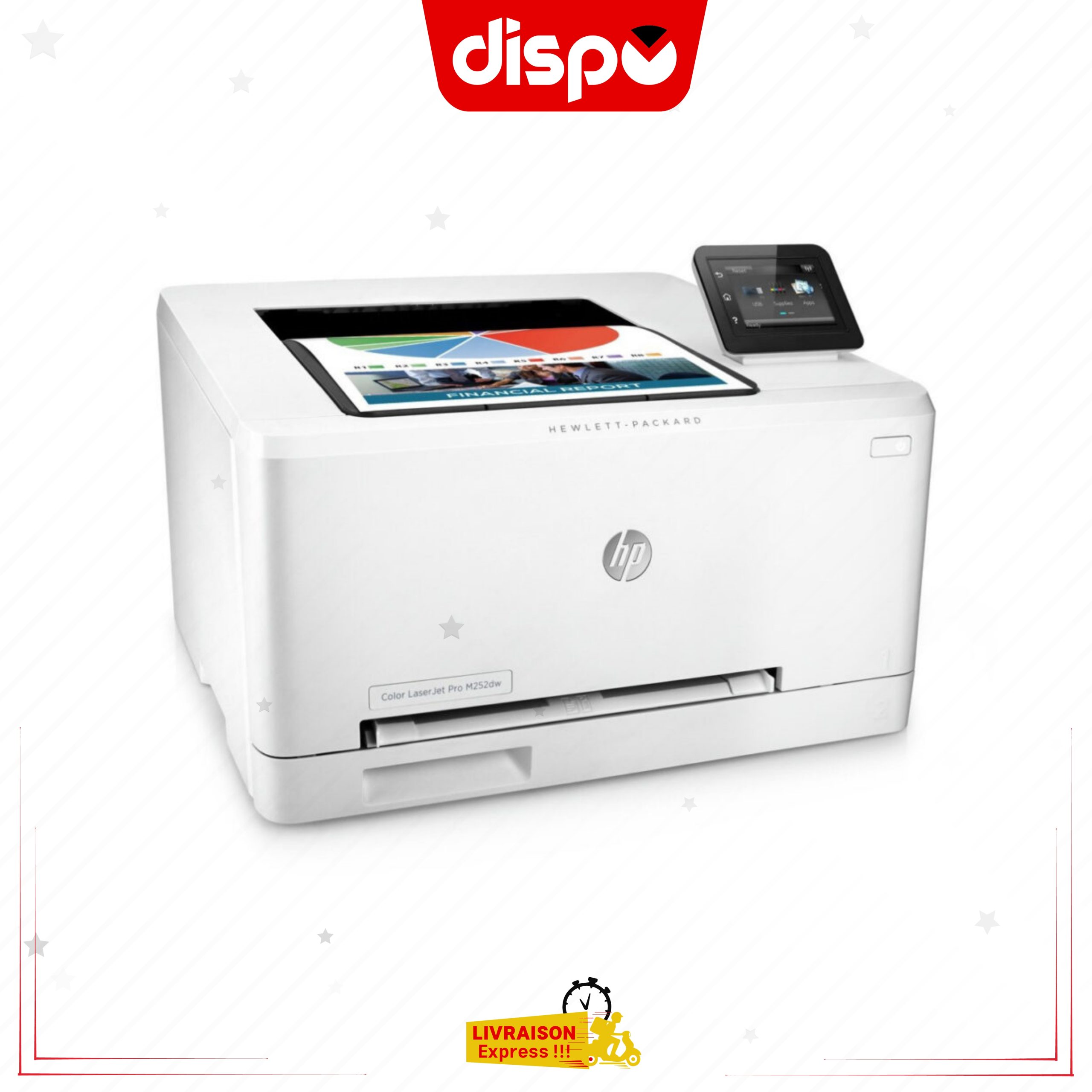 Imprimante HP LaserJet Pro M252dw Couleur – Image 3