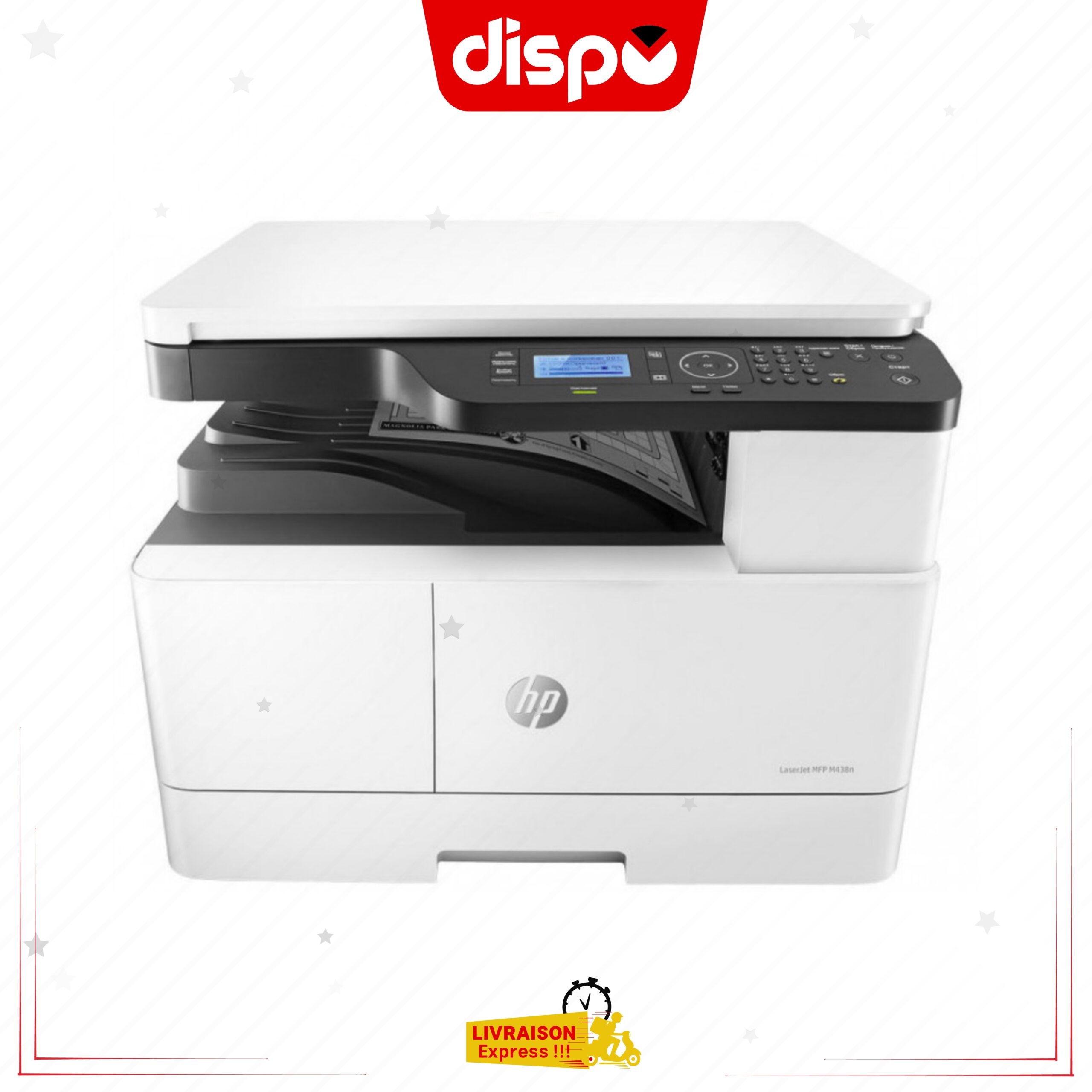 Imprimante Multifonction HP LaserJet MFP M438n A3 1200 x 1200 DPI