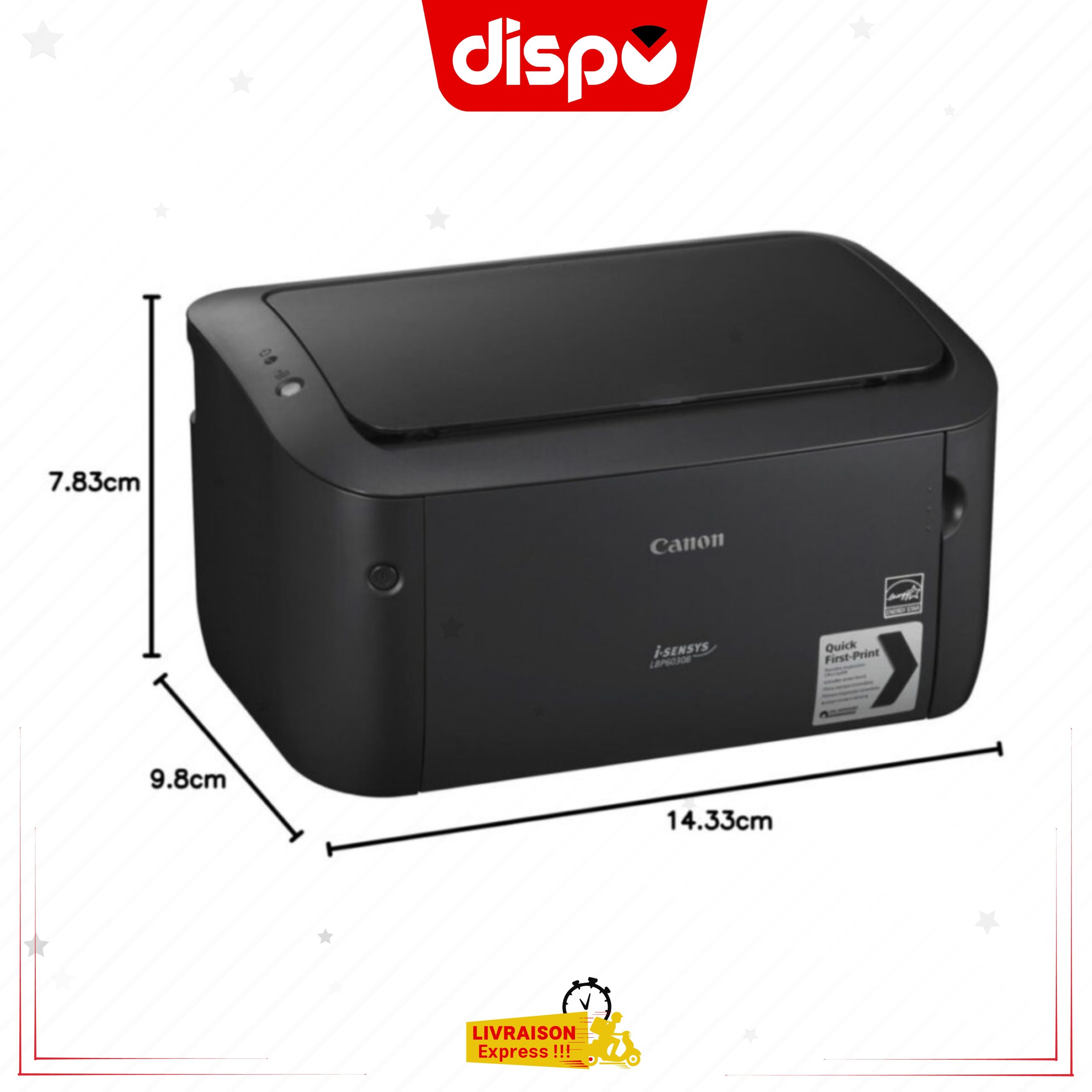 Imprimante Canon i-SENSYS LBP6030B Laser Monofonctionnel – Image 4