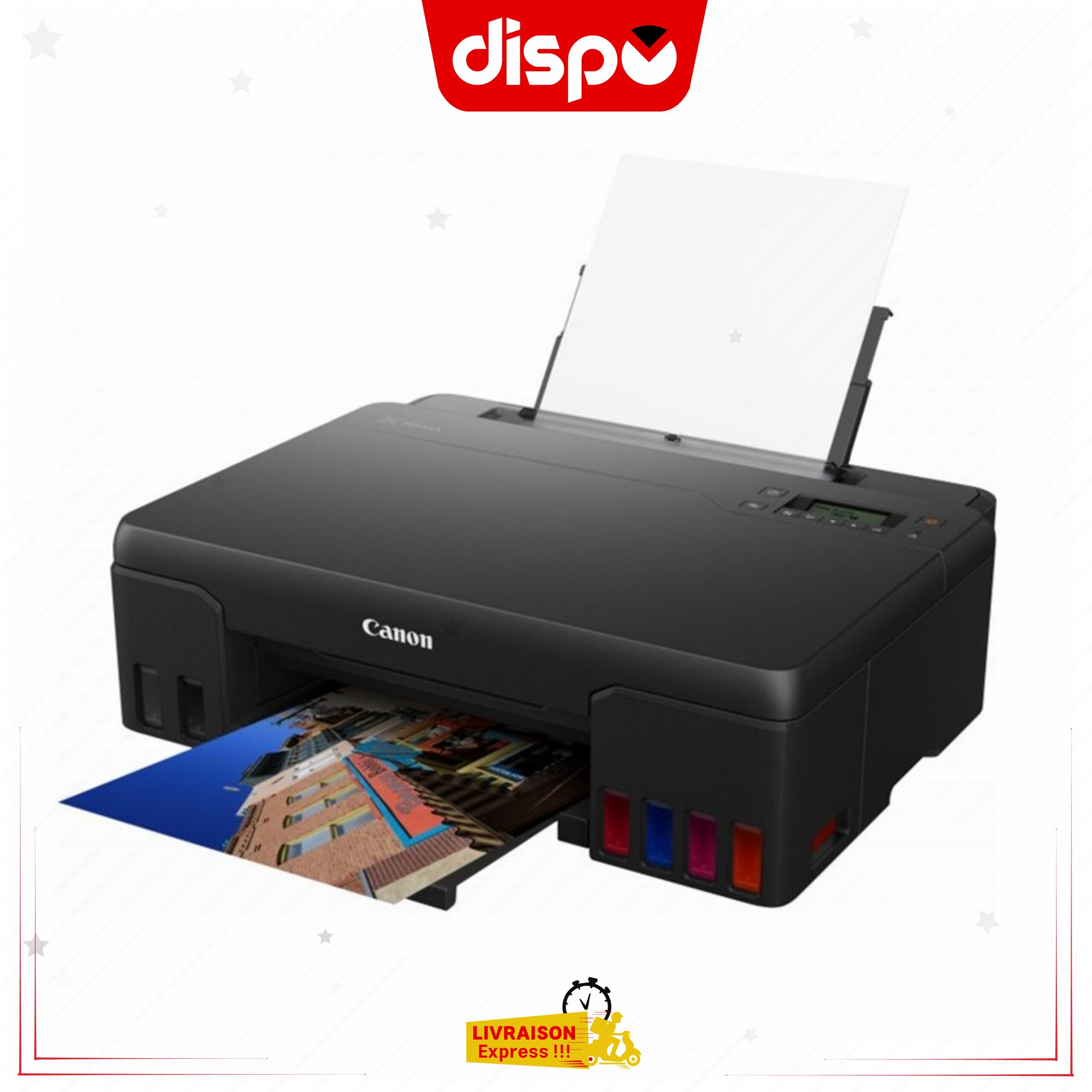 Imprimante Multifonction Canon PIXMA G540 A Réservoirs Rechargeables, Wi-Fi – Image 2