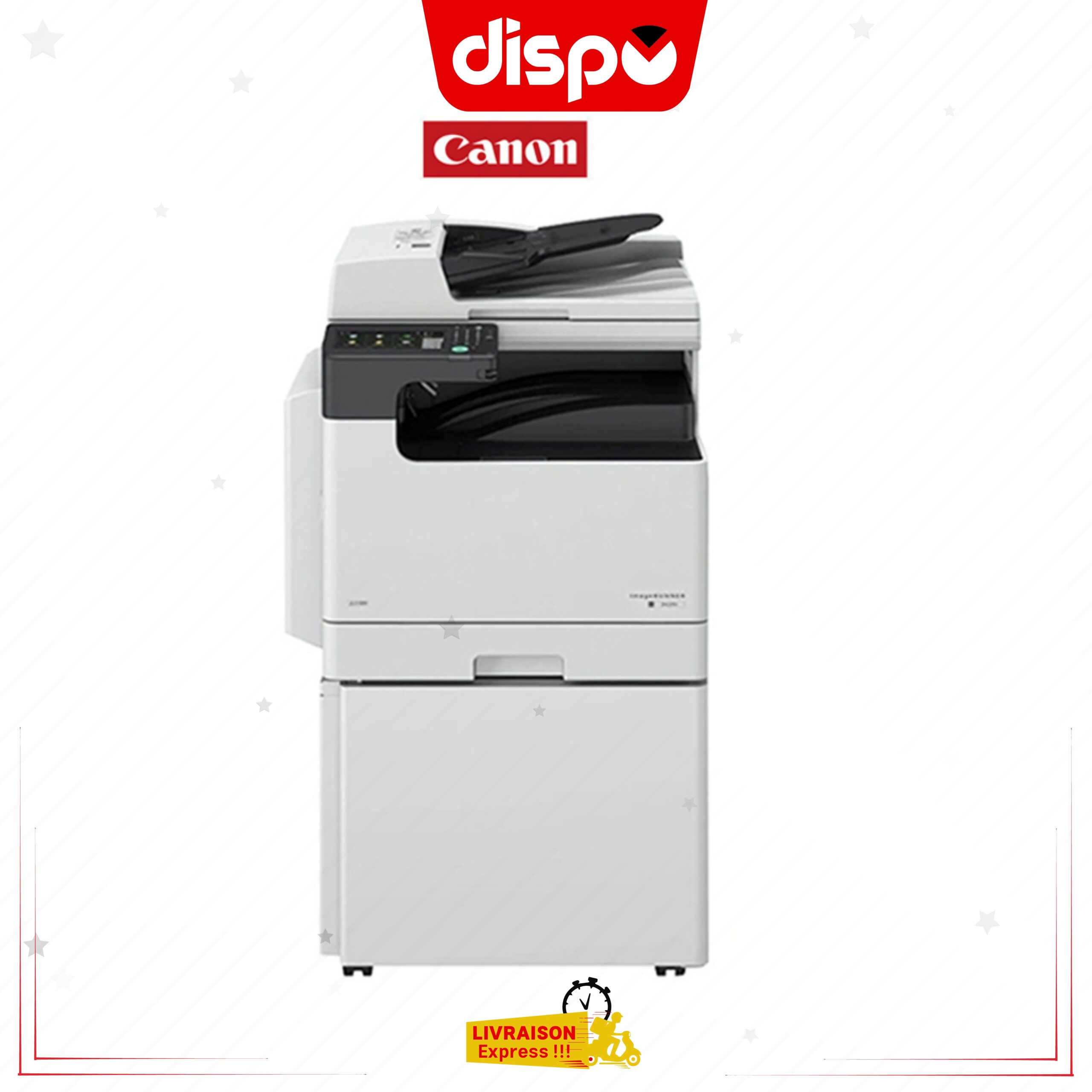 Imprimante Photocopieur Canon imageRunner IR2425i + Chargeur Monochrome