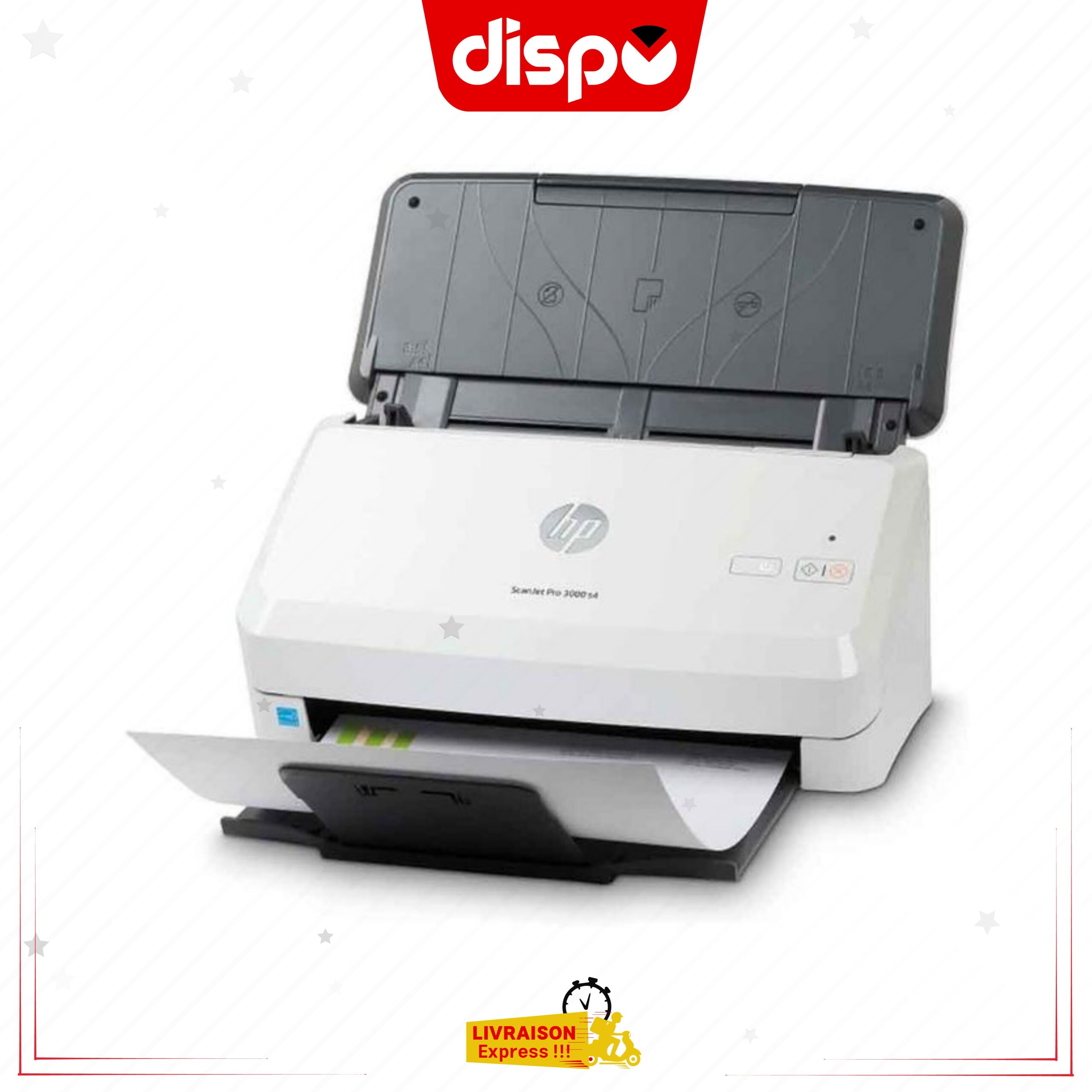 Scanner HP Scanjet 3000 S4 Pro USB 3.0 De 40 Ppm Avec ADF – Image 3