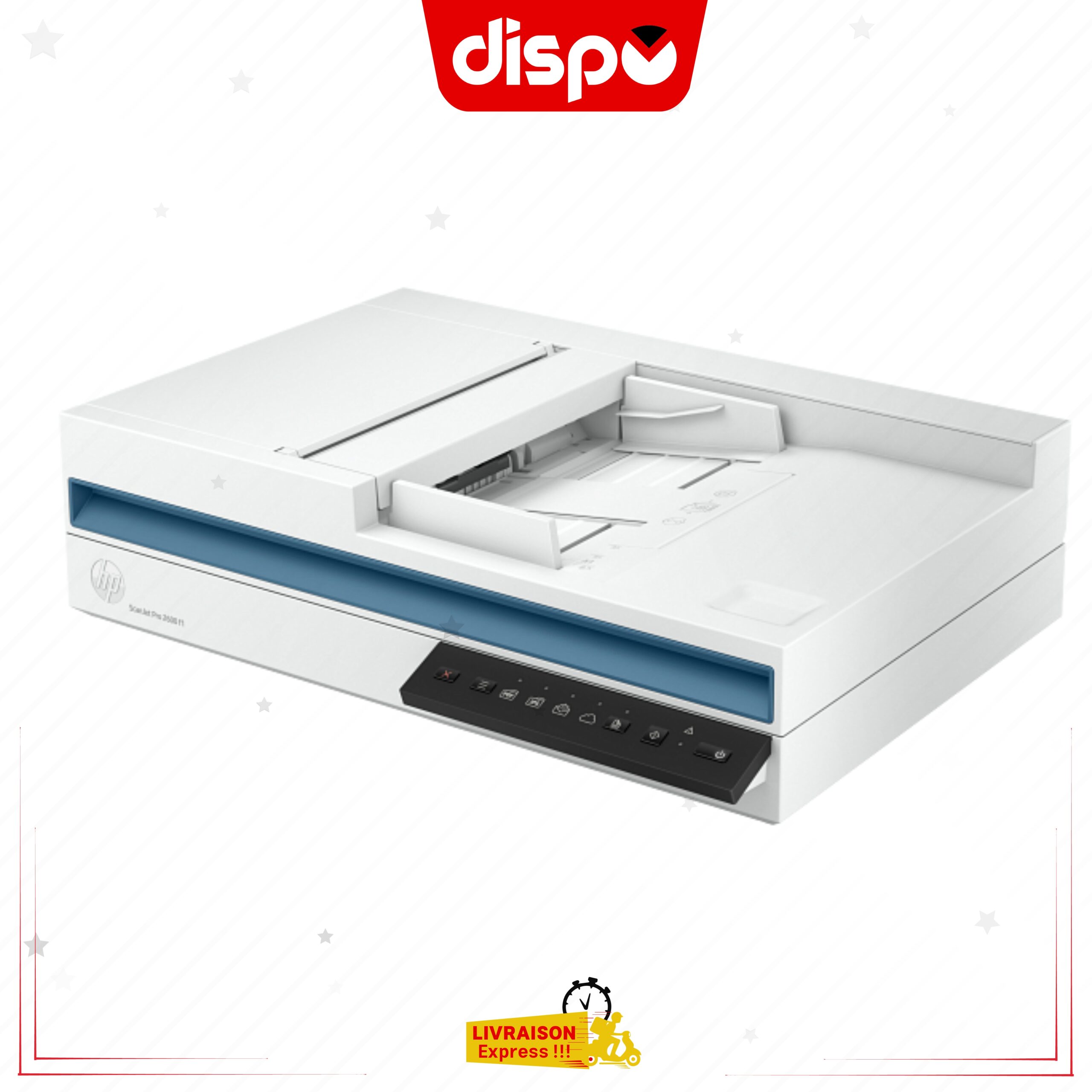 Scanner HP ScanJet Pro 2600 f1 à Plat – Image 3