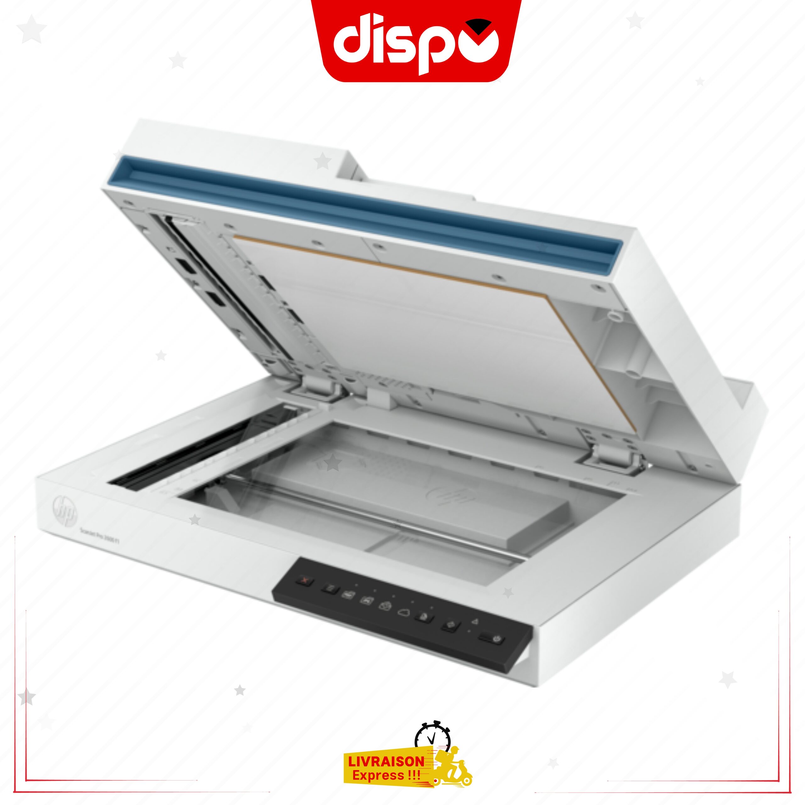 Scanner HP ScanJet Pro 2600 f1 à Plat – Image 4