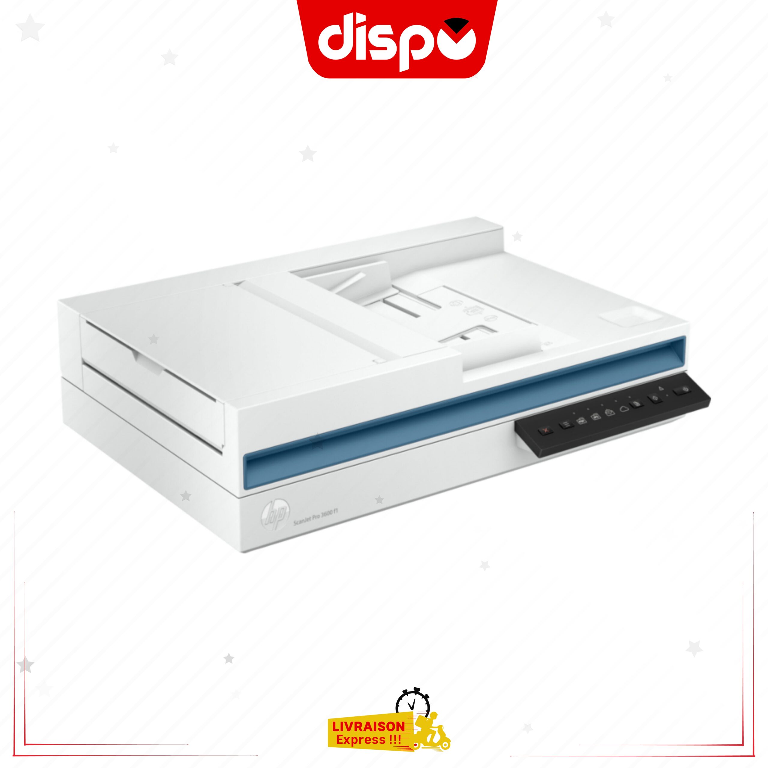 Scanner HP ScanJet Pro 3600 f1à Plat – Image 3