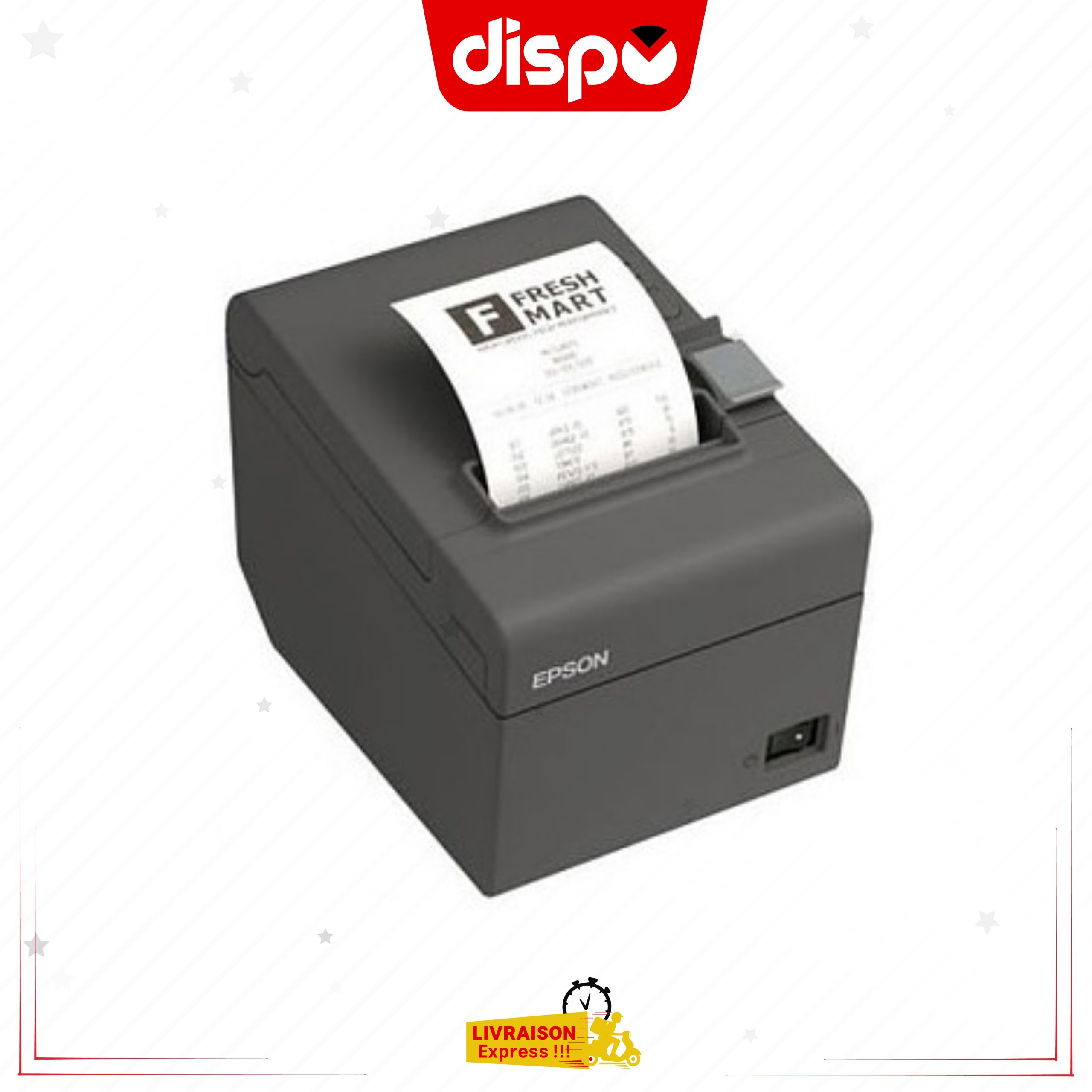 Imprimante de tickets Epson TM-T20 (USB 2.0 / Série) – Image 2