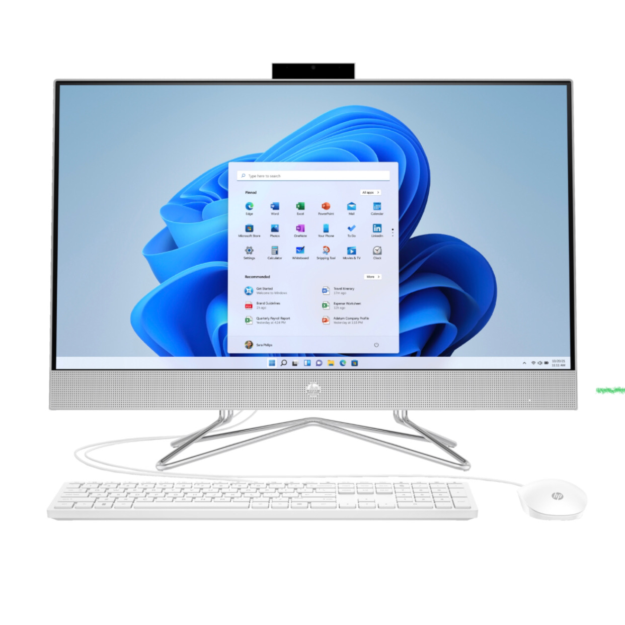 Ordinateur ALL IN ONE HP 27-DP1086 CORE I7 RAM 16 Go Disque Dur 1TB/512SSD Ecran 27″