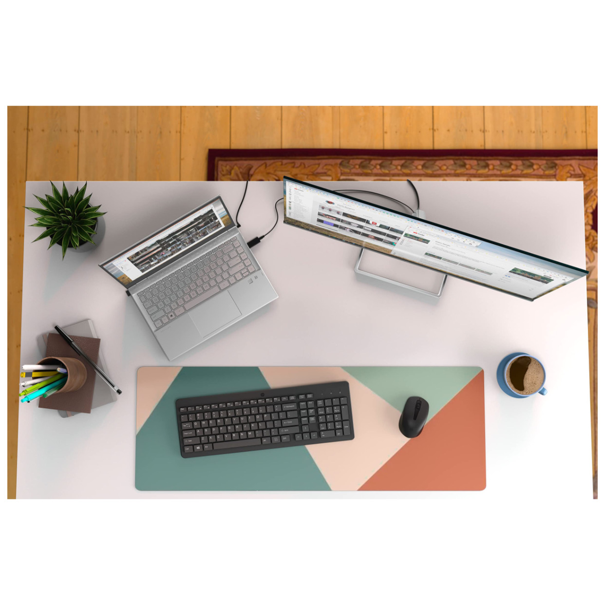 Ecran Moniteur HP M22f Écran 21.5" FHD IPS (HDMI/VGA, 1920 x 1080 – Image 3