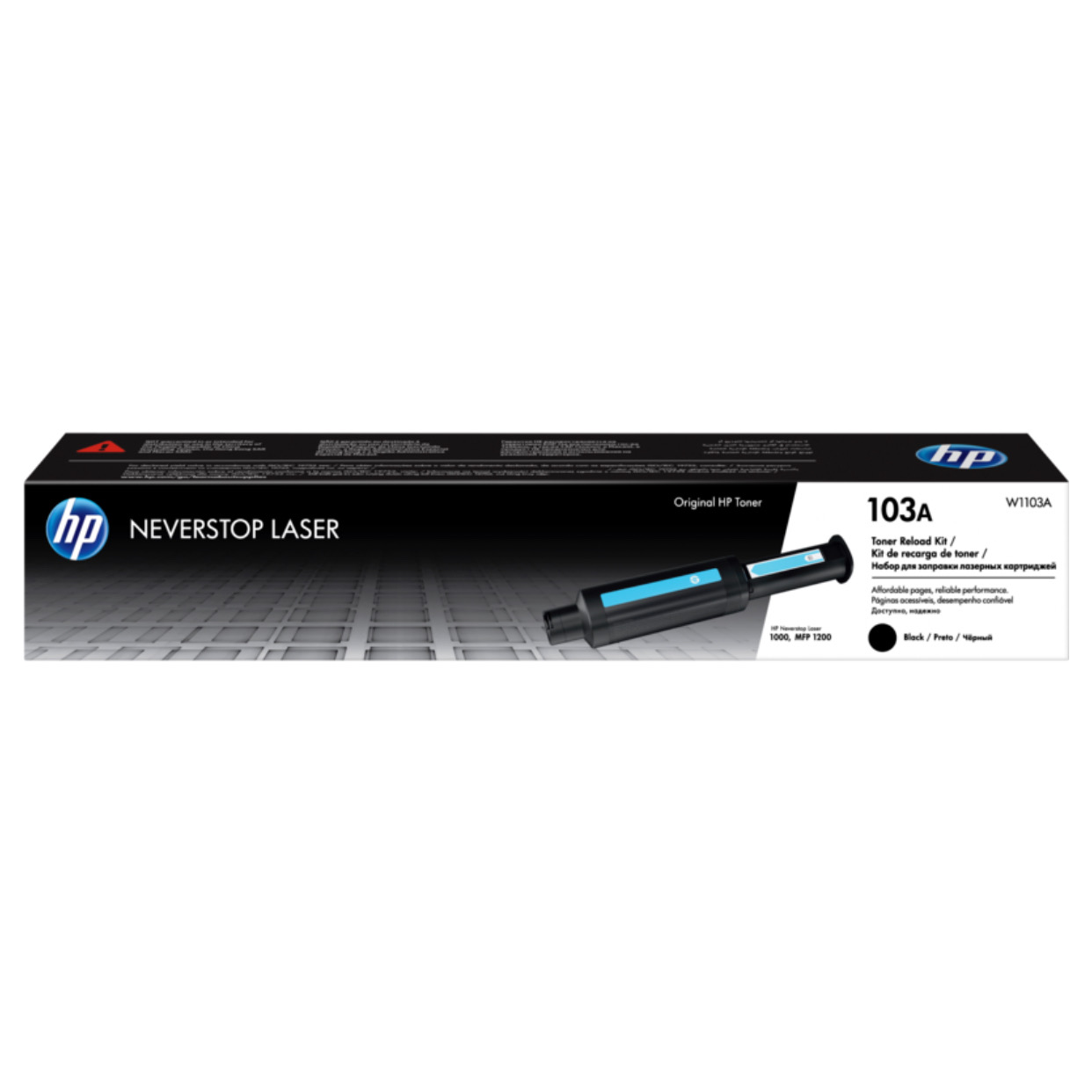 Cartouche HP 103A torner Original Noir