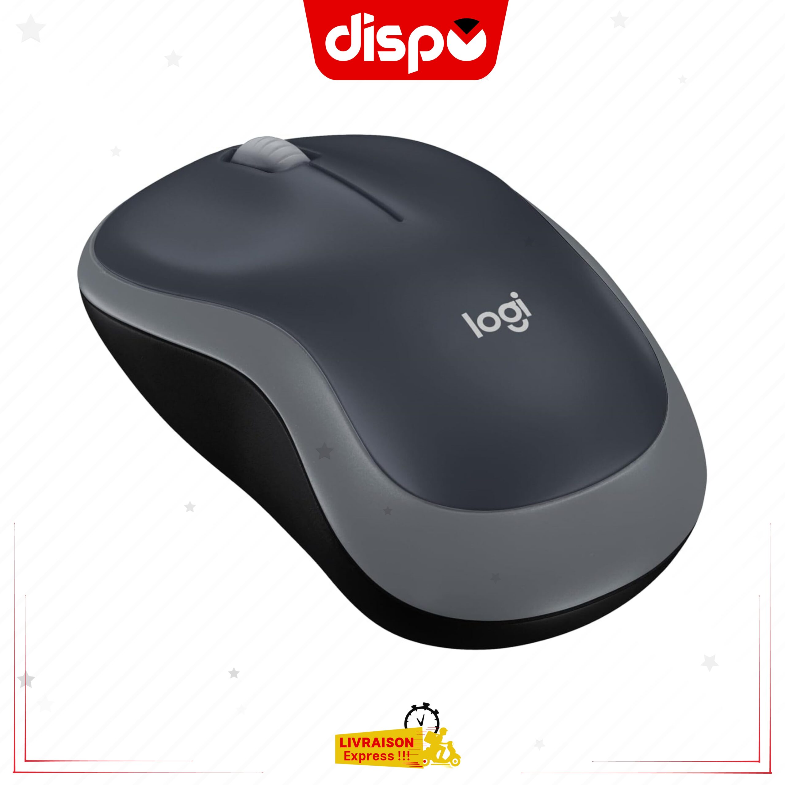 Souris sans fil Logitech M185, 2,4 GHz Avec Mini Récepteur USB – Image 2