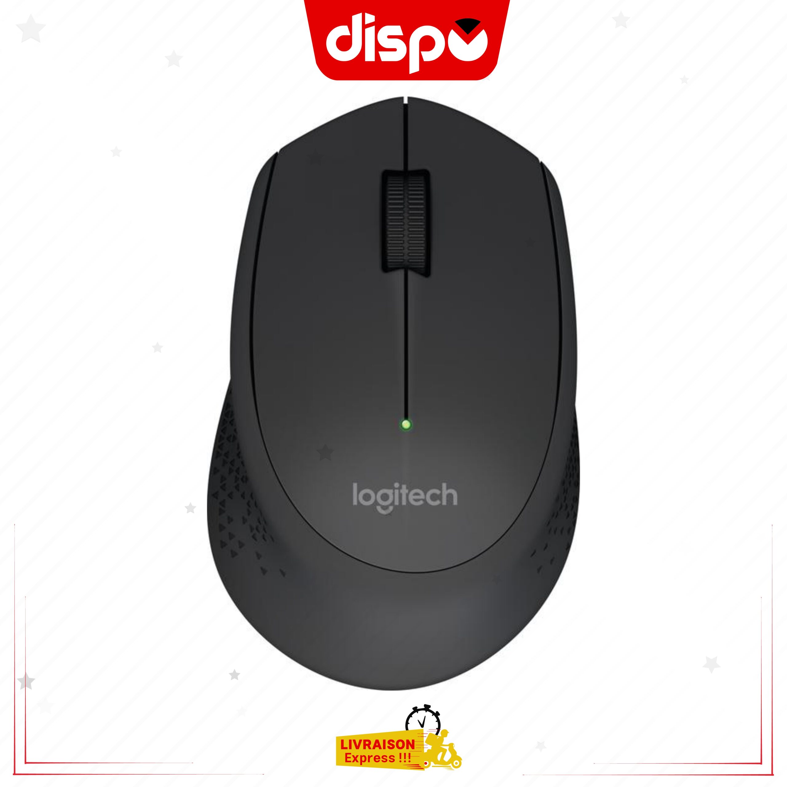 Souris Sans Fil Logitech M280, avec Récepteur USB Nano 2.4 GHz, Capteur Optique 1000 PPP, – Image 2