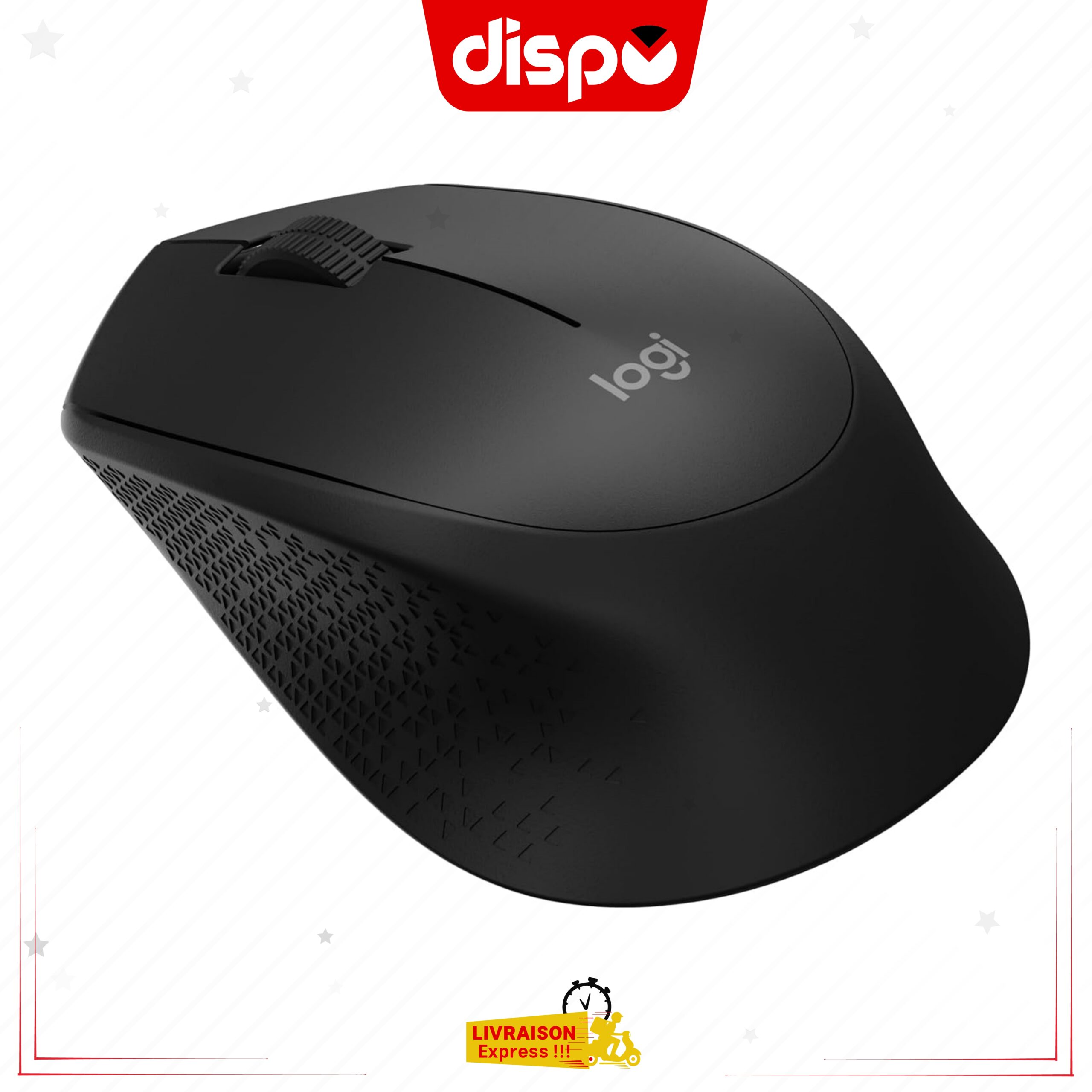 Souris Sans Fil Logitech M280, avec Récepteur USB Nano 2.4 GHz, Capteur Optique 1000 PPP,