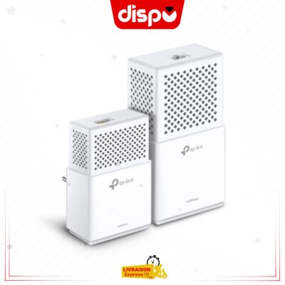 Point D&rsquo;accès TP-Link TL-WPA7510 Kit 2 CPL AV1000 + Wi-Fi AC750, 1 port Gigabit