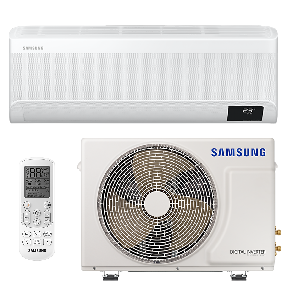 Climatiseur Samsung Inverter 12000 BTU ECO -1,5 CV
