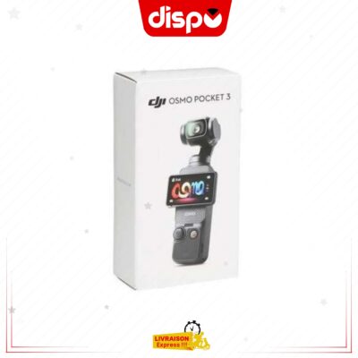 DJI Osmo Pocket 3 – Caméra Vlogging 4K avec Stabilisation 3 Axes et Suivi Facial