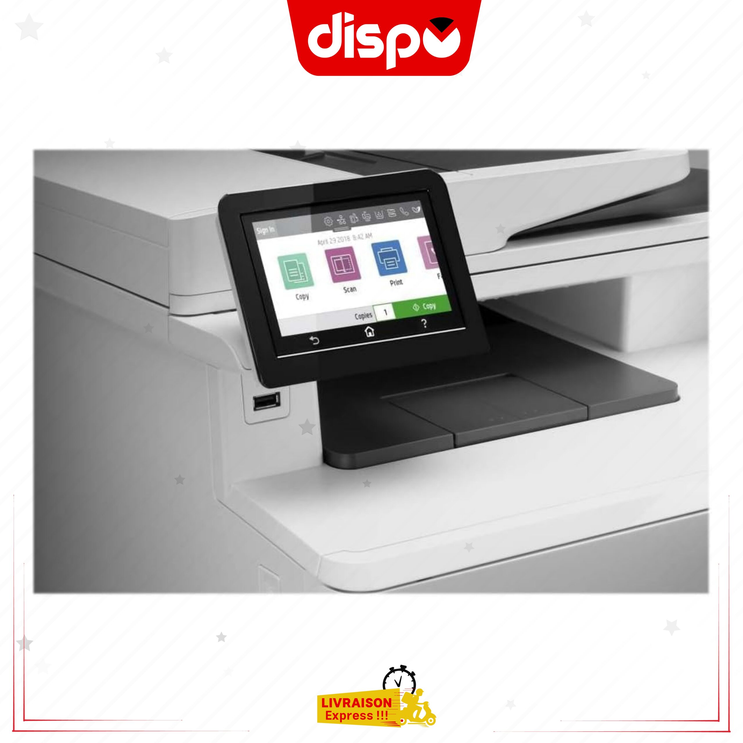 Imprimante Multifonction HP LaserJet MFP M479FDN – Image 2