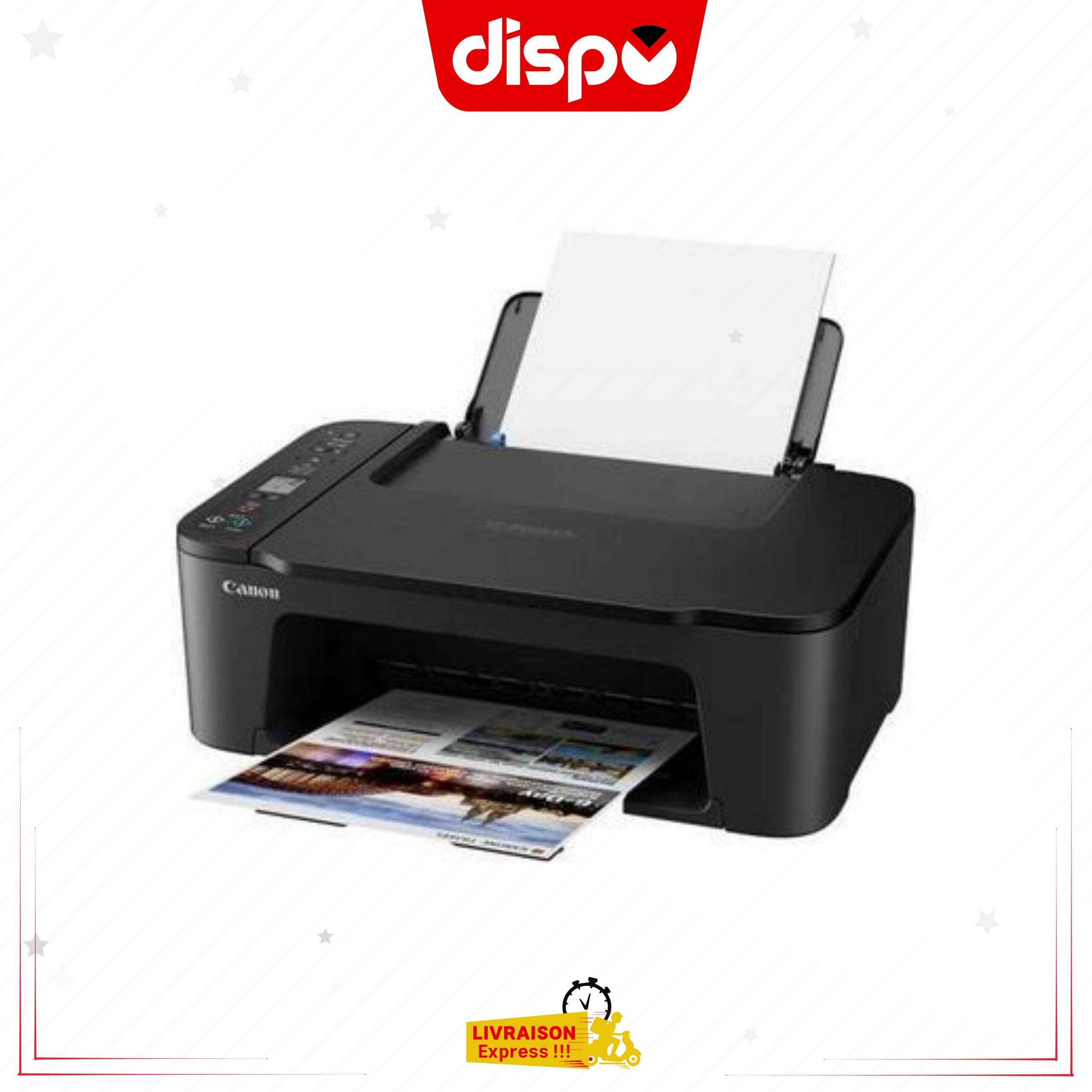 Imprimante Canon Multifonction PIXMA TS3440 Jet d'encre Wi-Fi Noire – Image 3