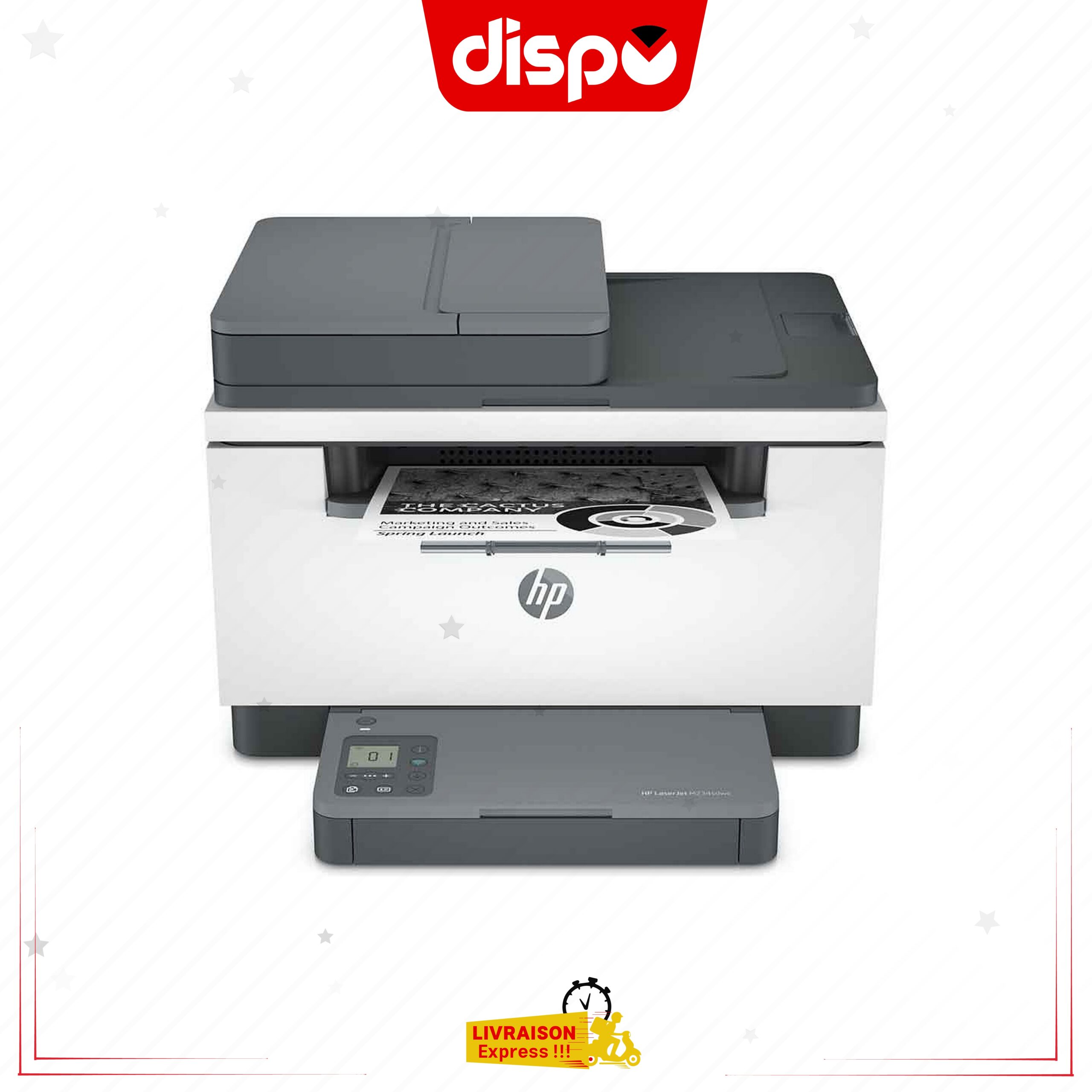 Imprimante HP LaserJet MFP M234fdw Multifonction laser 3-en-1 Recto/Verso Automatique