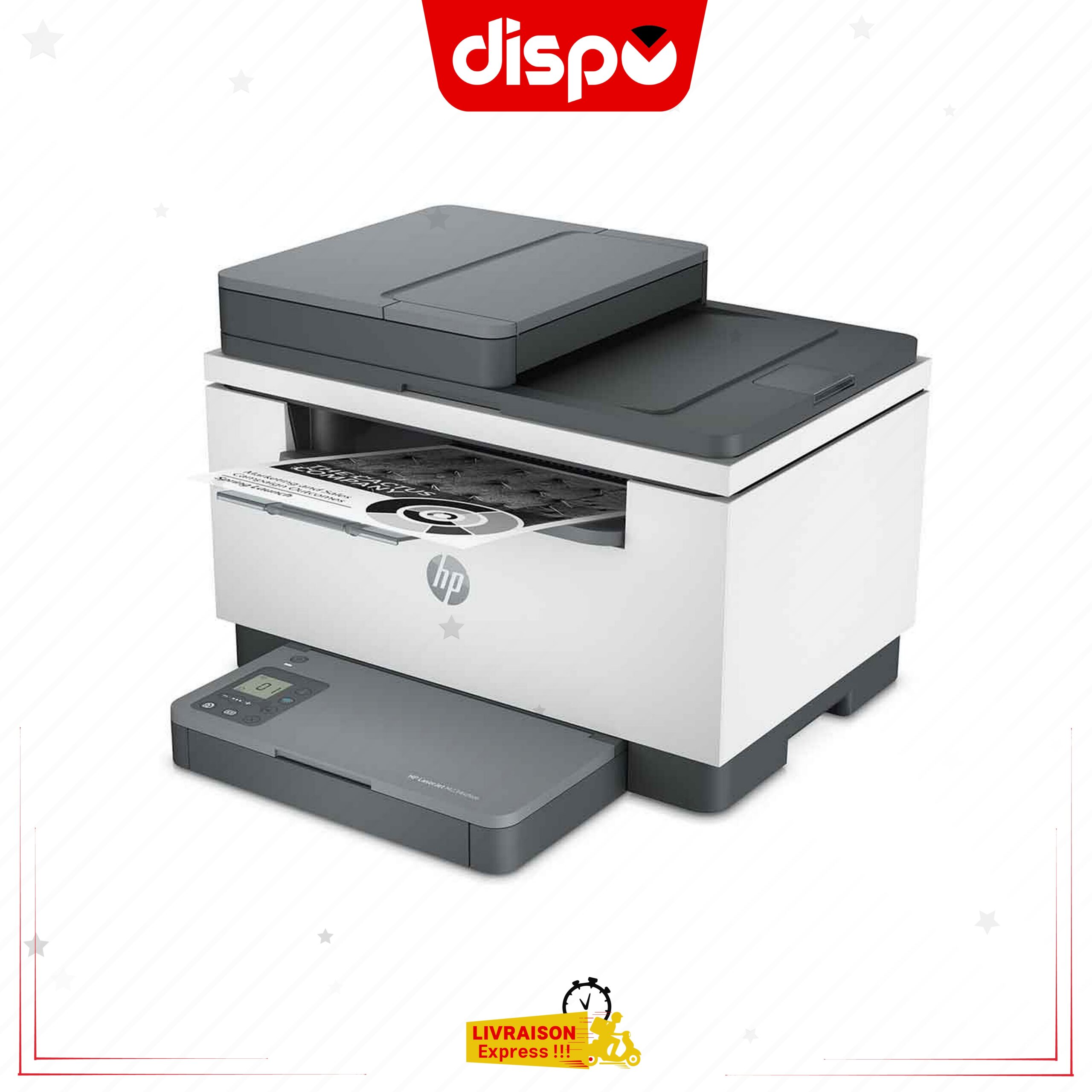 Imprimante HP LaserJet MFP M234fdw Multifonction laser 3-en-1 Recto/Verso Automatique – Image 3