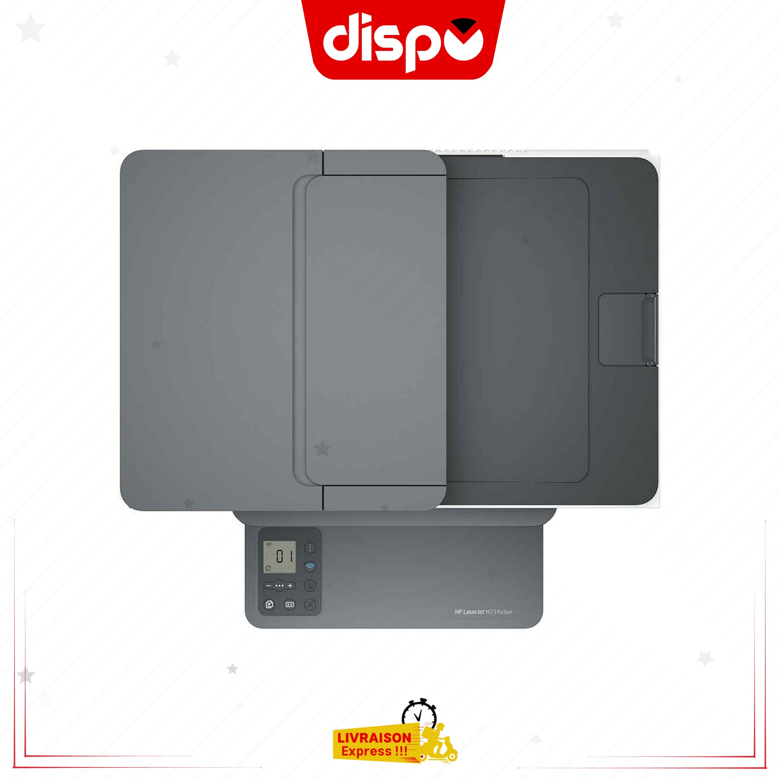 Imprimante HP LaserJet MFP M234fdw Multifonction laser 3-en-1 Recto/Verso Automatique – Image 4