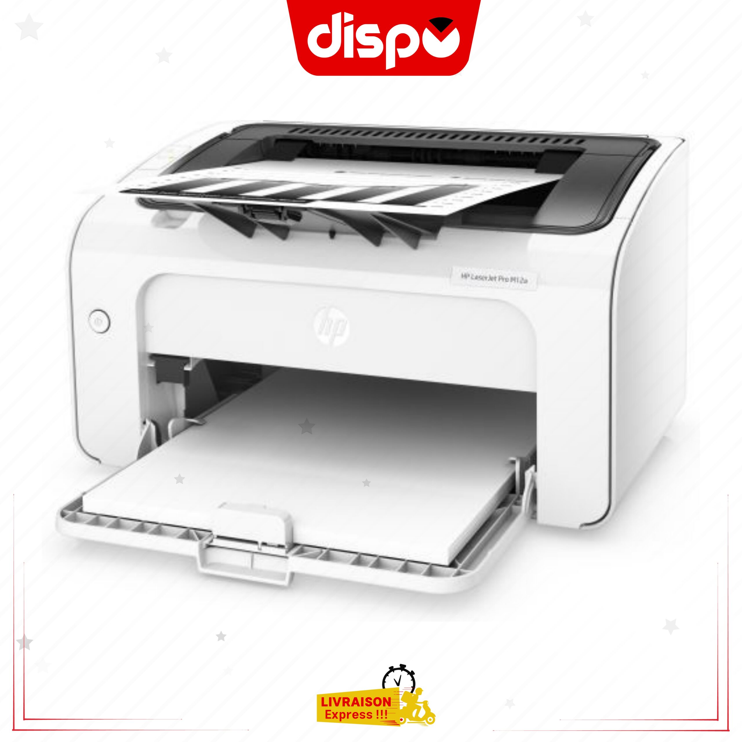 Imprimante HP LaserJet Pro M12a Multifonction Wi-Fi Blanche – Image 4