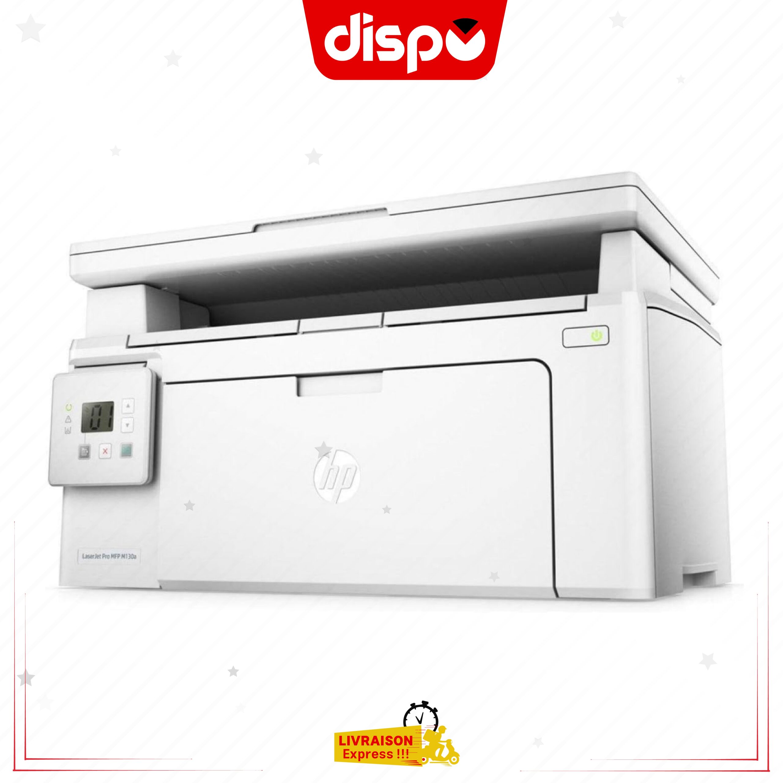 Imprimante HP M130A LaserJet Pro Multifonction Impression Noir et Blanc Monochrome – Image 2